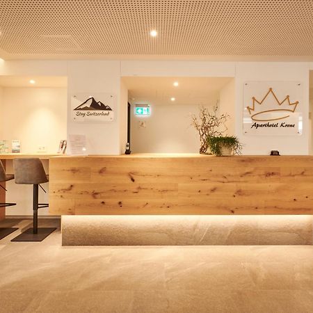 Aparthotel Krone - Self Check-In Unterseen Buitenkant foto